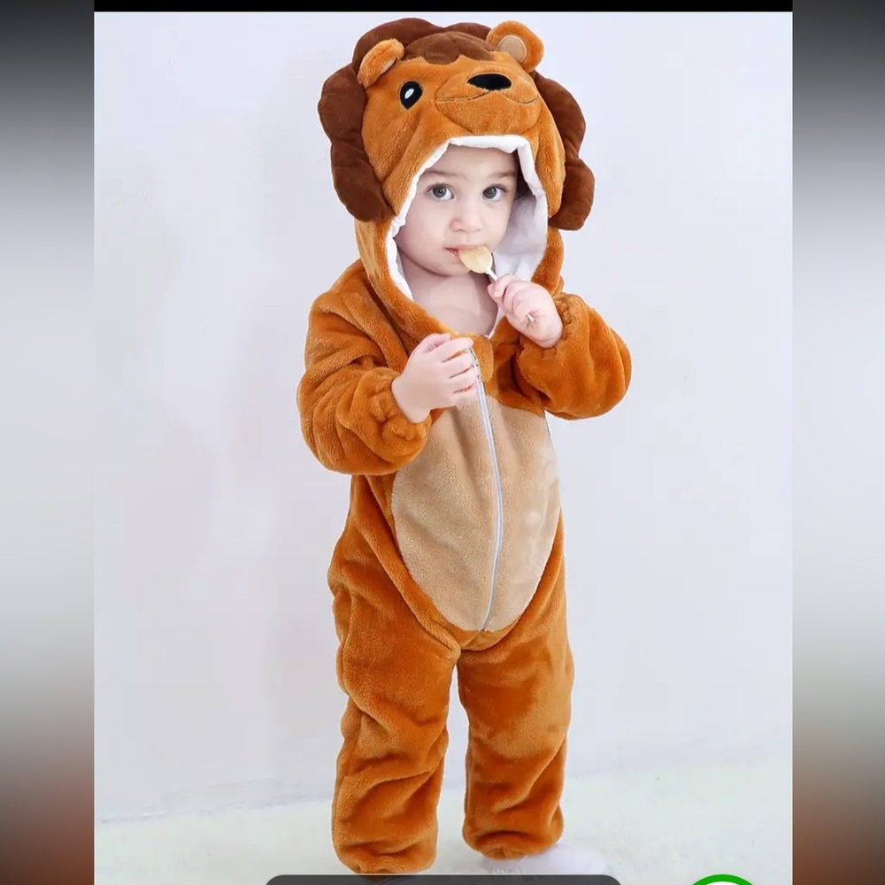 Toddler Lion Jumpsuit Costume (2-3 Years)